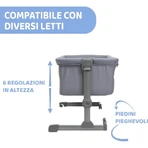 Chicco next2me essential - bijbedje - stone re_lux