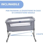 Chicco next2me essential - bijbedje - stone re_lux
