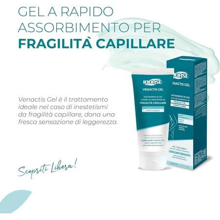 Iodase Venactis gel – tratament pentru fragilitatea capilară și microcirculație, 200 ml