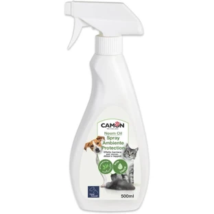 Camon Neem Oil Room Spray - Protective Barrier for Pet Beds, Sofas, and Rugs, 500 ml