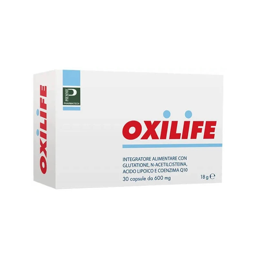 Oxilife, 30 cápsulas de 600 mg cada una: complemento antioxidante