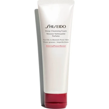 Shiseido Deep Cleanser Foam – Schaumreiniger für fettige und zu Unreinheiten neigende Haut, 125 ml
