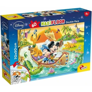 Lisciani Double-Sided 60-Piece Mickey Maxipuzzle