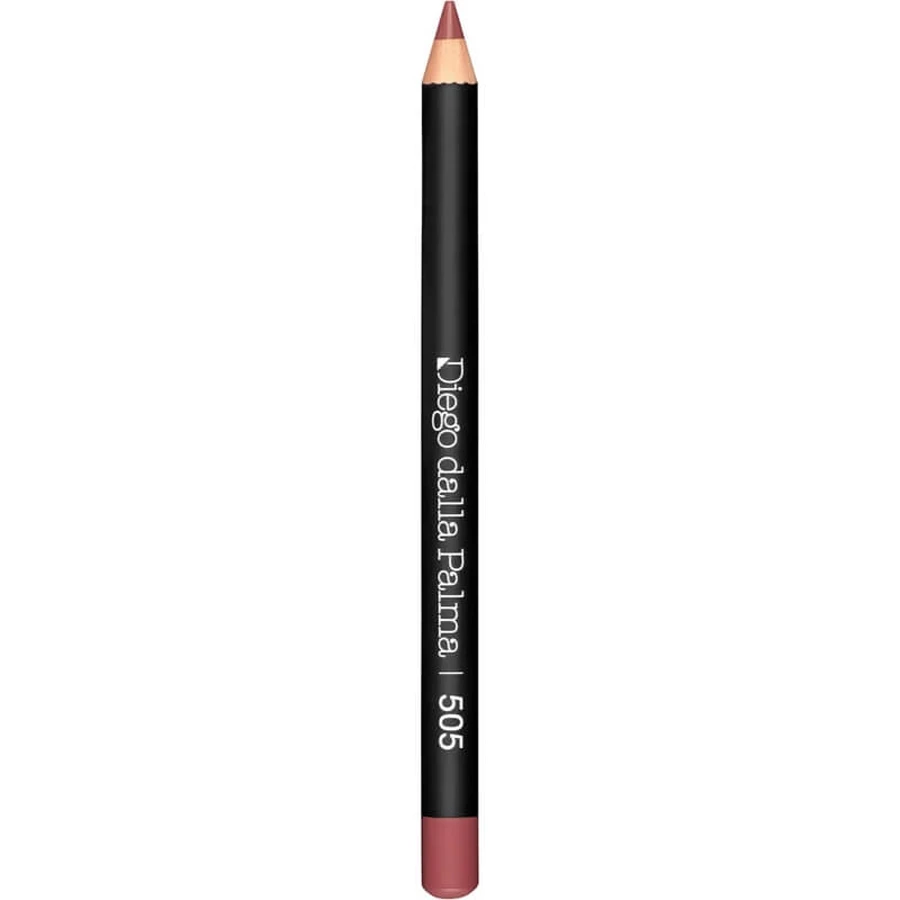 Diego dalla Palma – set pentru conturul buzelor în cutie – ruj + creion de 12 cm, nr. 505 Innocent Rose