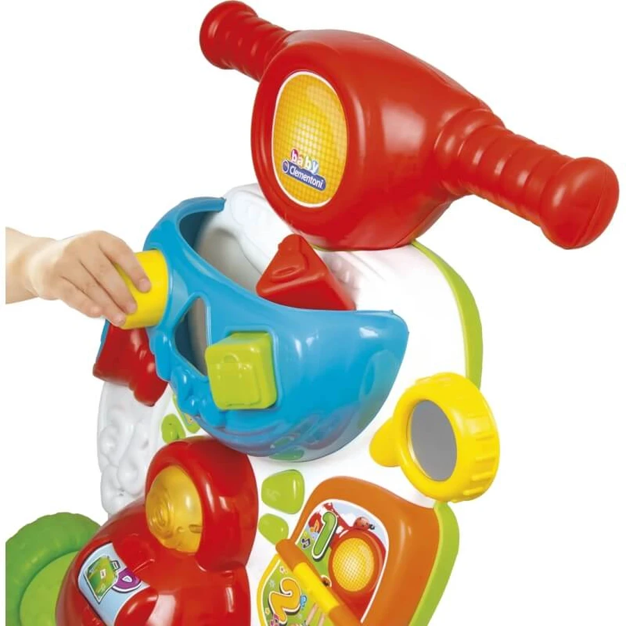Clementoni Valentino First Steps multifunctionele stepspeelgoed, vanaf 9 maanden