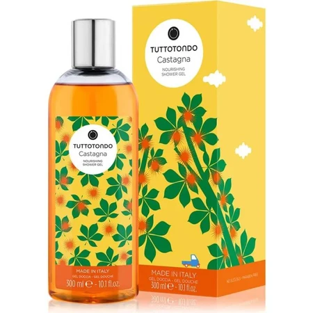 Tuttotondo Castagna - Fragrant and Nourishing Shower Gel, 300 ml