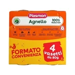 Plasmon Homogenized Lamb 4x80 g