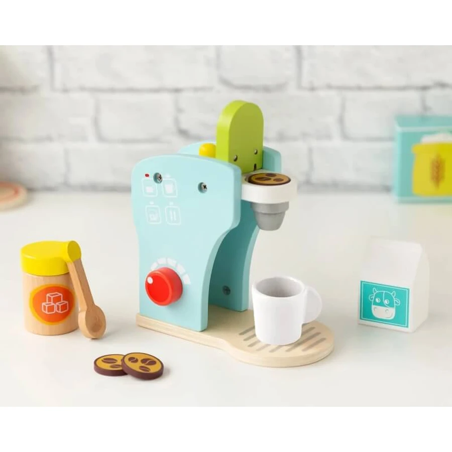 Kiokids – Aparat de cafea din lemn pentru copii
