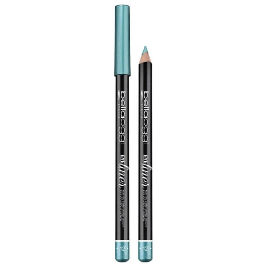 Bellaoggi Eye liner – creion pentru conturul ochilor nr. 12 turcoaz