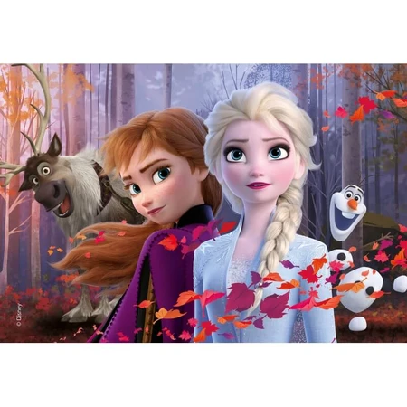 Lisciani Disney Frozen - Maxi-vloerpuzzel van 150 stukjes met een kleurplaat op de achterkant