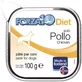 Forza10 Forza 10 Régime exclusivement à base de poulet - Aliment diététique pour chiens souffrant d'intolérances alimentaires, 300 g