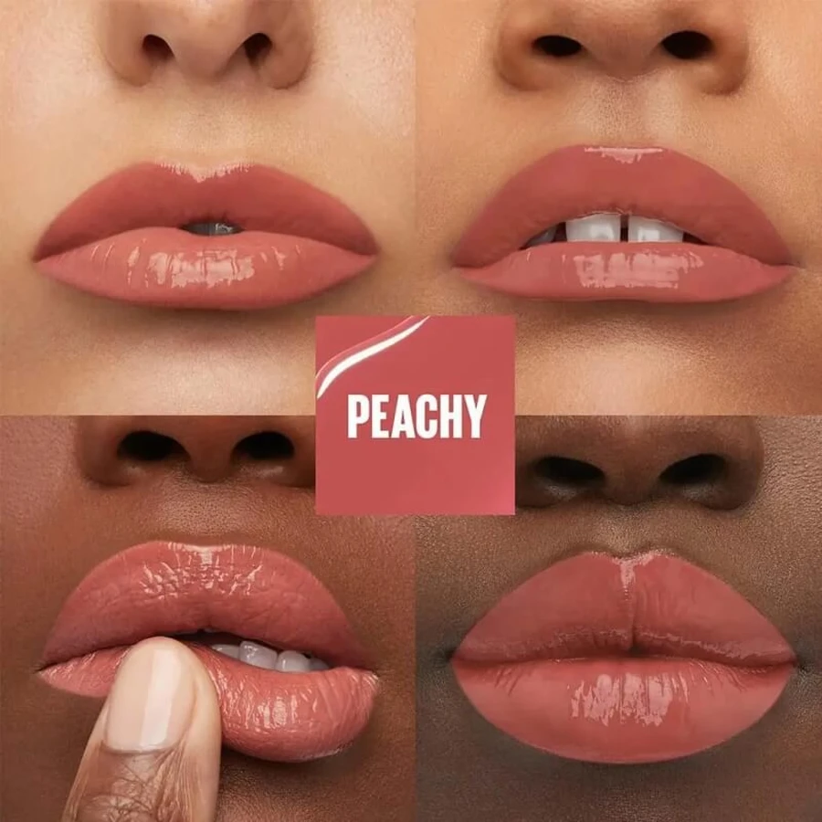 Maybelline Super Stay Vinyl Ink - Pintalabios líquido n.º 15 Peachy