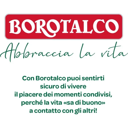 Borotalco Intensiv cu parfum de talc – deodorant cu efect de 72 de ore, spray, 150 ml
