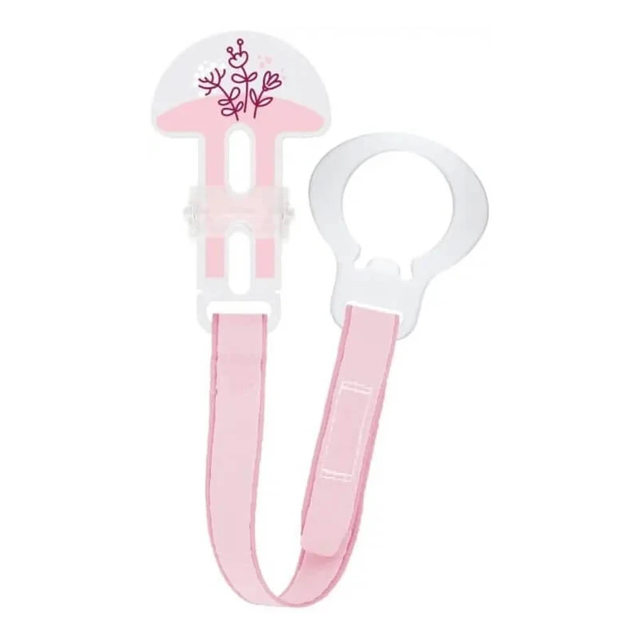 Mam Clip&amp;Cover – Schnullerhalter – für Mädchen