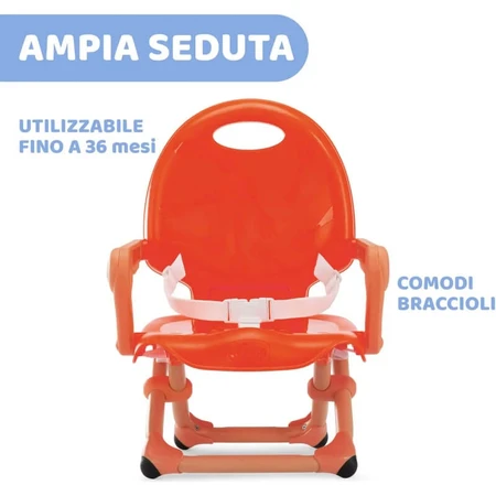 Chicco Pocket Snack - Asiento elevador rojo