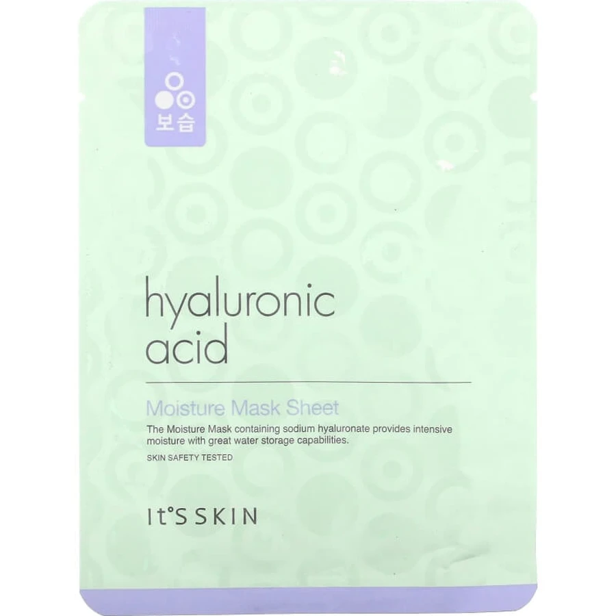 It's Skin Hyaluronsäure-Feuchtigkeitsmaske – Feuchtigkeitsspendende Gesichtsmaske