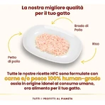 Almo Nature HFC Natural Hähnchenbrust – Alleinfuttermittel für ausgewachsene Katzen, 150 g
