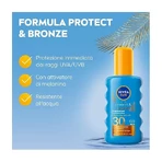 Nivea cremă de protecție solară SPF 30+ Sun Protect &amp; Bronze Spray 200 ml