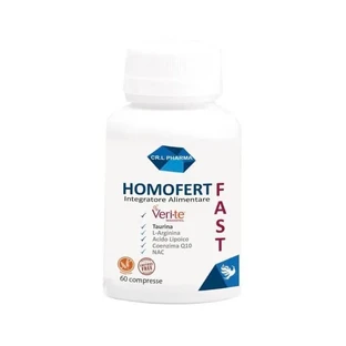 Homofert Fast 60 Tabletten – Nahrungsergänzungsmittel zur Förderung der männlichen Fruchtbarkeit