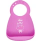 Chicco Adjustable Pink Silicone Bib