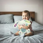 Clementoni Fiocco - Noordlichtprojector met geluiden en melodieën voor kinderen