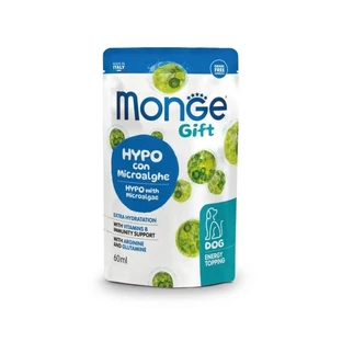 Monge Gift Energy Topping Hypo mit Mikroalgen – Nahrungsergänzungsmittel für Hunde jeden Alters, 60 ml