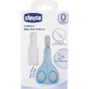 Chicco forbicine neonato igiene sicura colore  azzurro