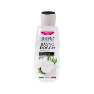 Eloderma Lapte de cocos – gel de duș 100 ml, format de călătorie