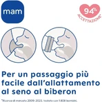 Mam Easy Start Anti-Colic 0m+ – 160-ml-Silikonflasche – Mädchen