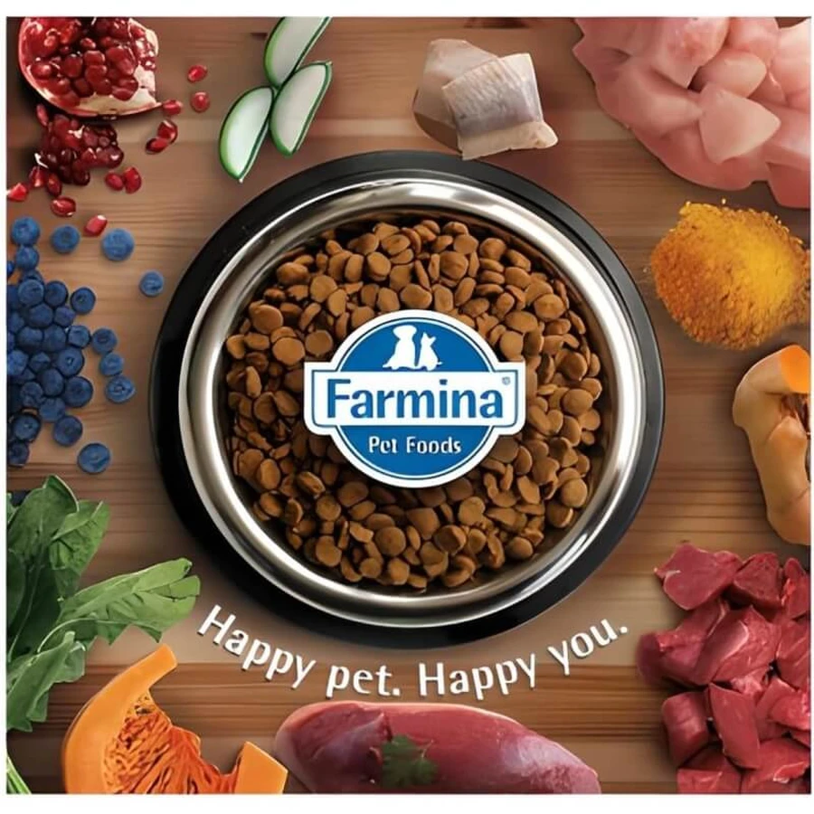 Farmina N&amp;d Ancestral Grain Adult Medium &amp; Maxi mit Lamm und Heidelbeeren – Alleinfuttermittel für Hunde, 2,5 kg
