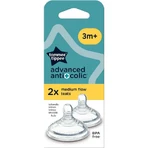 Tommee Tippee Advanced Anti-Colic – 2 anti-koliek-speentjes, vanaf 3 maanden, gemiddelde doorstroming