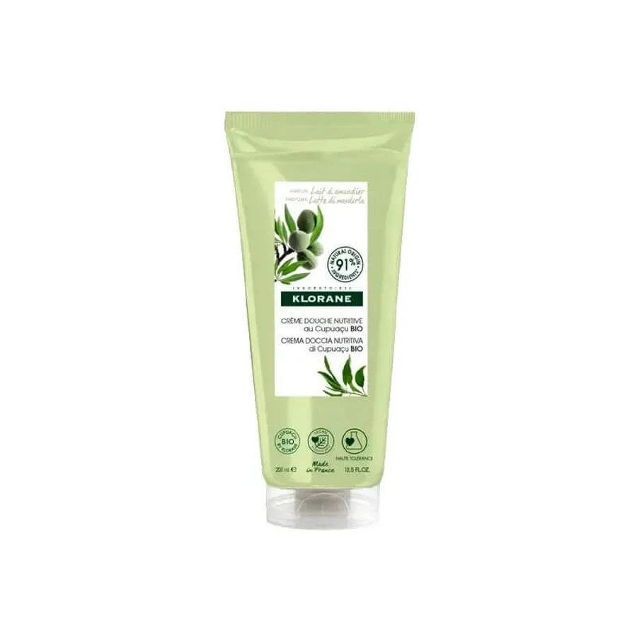 Crème de douche au lait d'amande Klorane, 200 ml