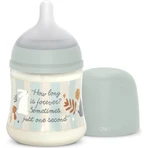 Suavinex Wonderland – biberon cu debit lent, 150 ml – albastru deschis
