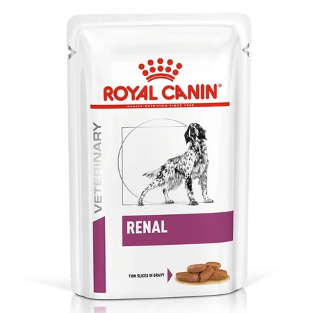 Royal Canin Diet Renal - Complete food for dogs with chronic kidney disease, 12 x 100 g