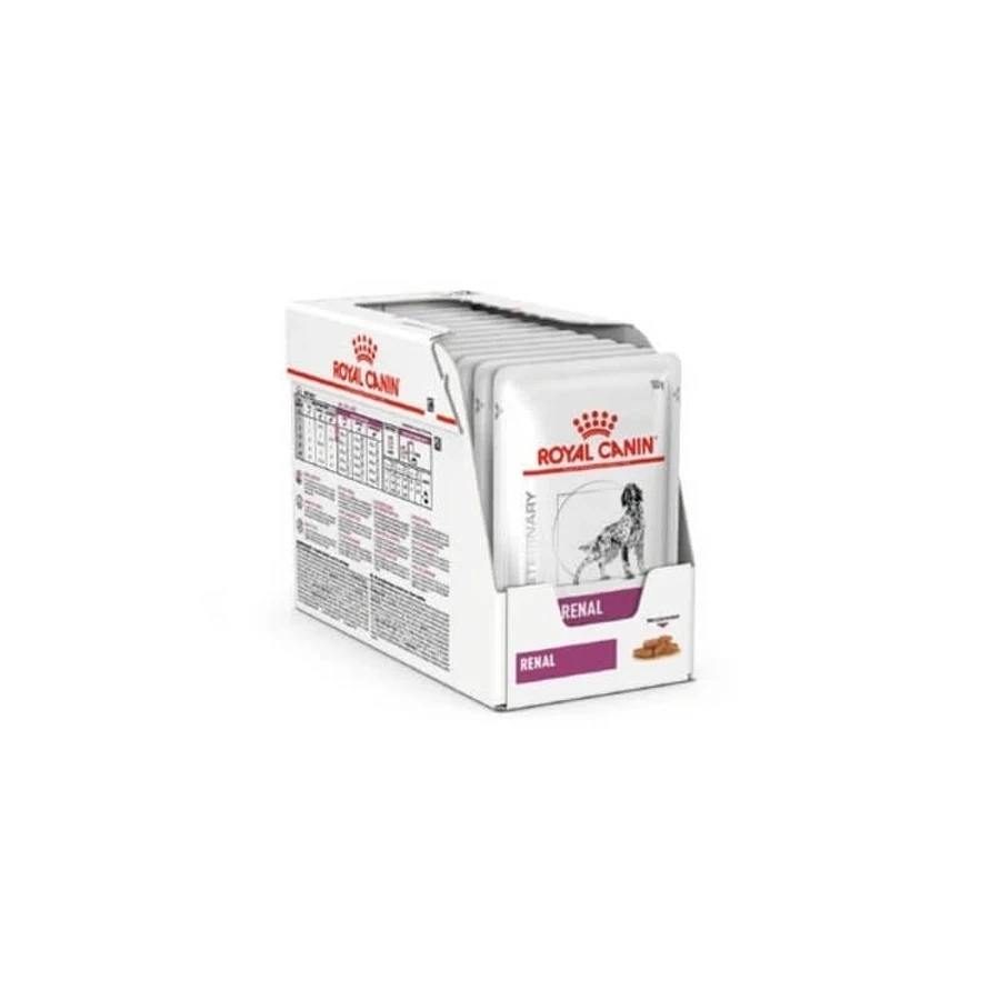 Royal Canin Diet Renal - Complete food for dogs with chronic kidney disease, 12 x 100 g