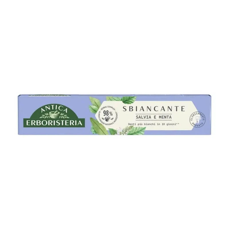 Salvia e Menta – tradycyjny sklep ziołowy – pasta do zębów wybielająca 75 ml: ceny i cechy