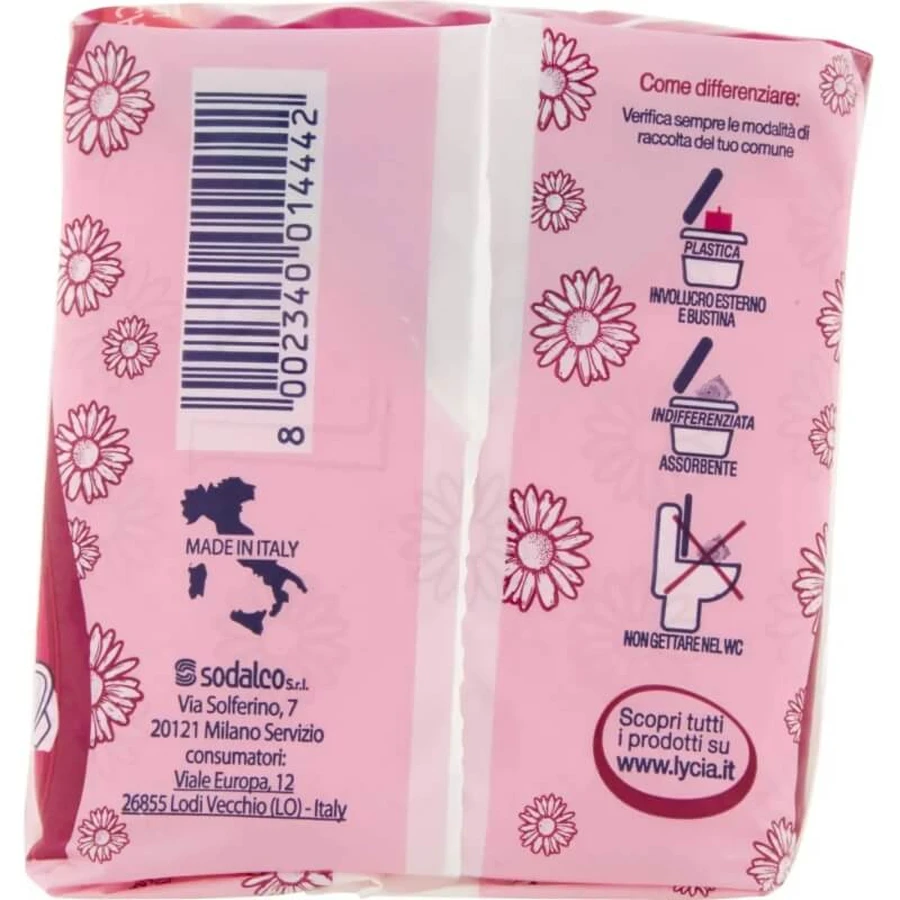 Lycia Comfort – 14 Ultra-Binden mit Flügeln für den Tag