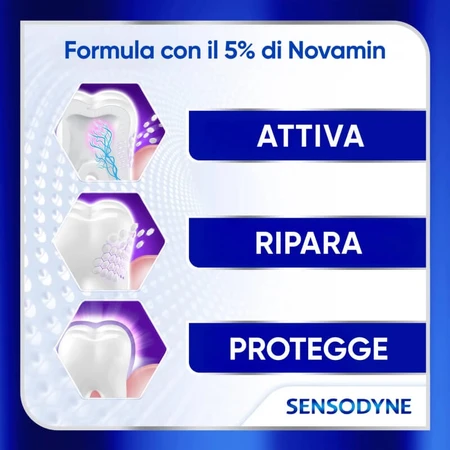 Sensodyne Clinical Repair Active White – Zahnpasta für empfindliche Zähne, 75 ml