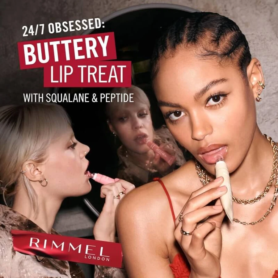 Rimmel Oh My Gloss Butter Me Up - Hydraterende lippenbalsem nr. 01 Milk Delight