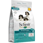 Schesir Small Puppy Chicken - Compleet voer voor puppy's van kleine rassen, 800 g