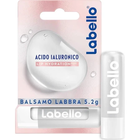 Labello Hyaluronzuur Lip Hydration Plus - Lippenbalsem - Roos