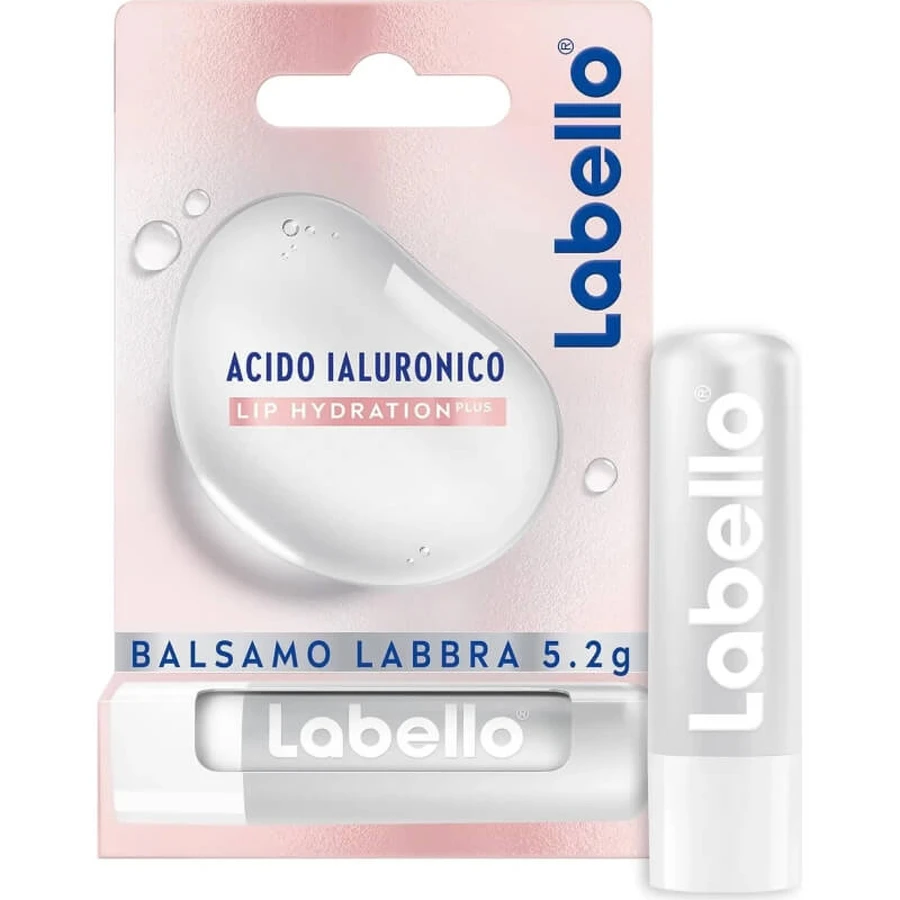 Labello Hyaluronzuur Lip Hydration Plus - Lippenbalsem - Roos