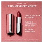 Givenchy Le Rouge Sheer Velvet - Matte lippenstift nr. 36 L'Interdit