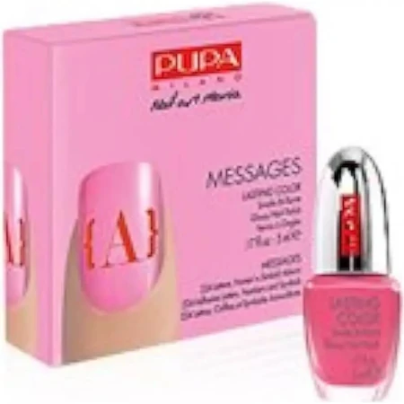 Pupa Messages – Nagellack mit Buchstaben Nr. 04 „Red Messages“
