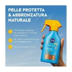 Nivea SPF 30 Sun Protect &amp; Bronze zonnebrandspray met dubbele werking, 250 ml