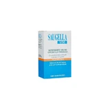 Saugella Limpiador facial - Limpiador en barra con pH fisiológico, para pieles delicadas, con salvia y proteínas de trigo, 100 g