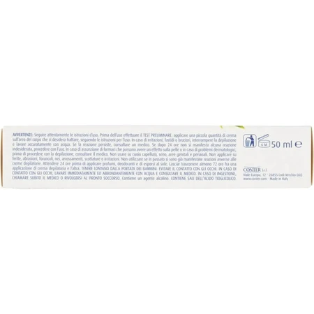 Crème dépilatoire pour le visage Depilzero pour peaux sensibles, à la fleur de lotus et à l'aloe vera, 50 ml