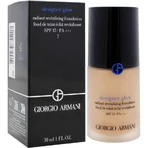 Giorgio Armani Designer Glow LSF 15 – Revitalisierende, strahlende Foundation – Nr. 7