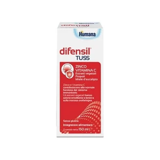 Humana Defensil Tuss 150 ml - Supplement ter versterking van het immuunsysteem