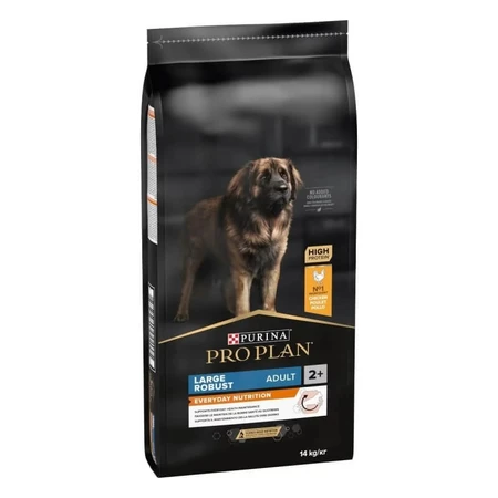 Purina Pro Plan Everyday Nutrition pour chiens adultes de grande taille et robustes de 2 ans et plus, au poulet - Aliment complet pour chiens, 14 kg